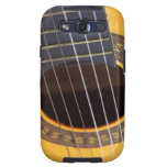 Detalhe da guitarra acústica galaxy s3 case