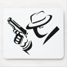 Detective Mobster Mousepad