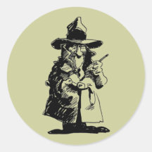 Detective Sly Ol Gumshoe Murder Mystery Sleuth Stickers