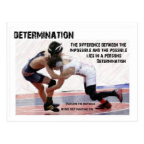 Determination postcards