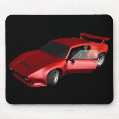 DeTomaso Pantera Mousepad by Emangl3D