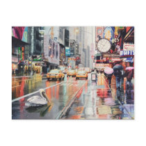 "Detour" Pelican in New York Watercolor Postcards