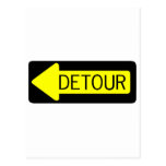 Detour postcards