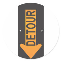 Detour stickers