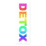 Detox Bookmark Business Card