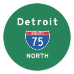 Detroit 75 stickers