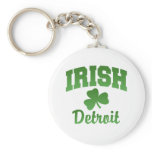 Detroit Irish Keychain