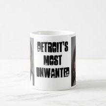 Detroit le plus non désiré mugs