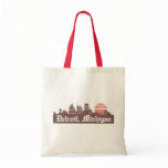 Detroit Linesky Tote Bag