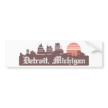 Detroit Linesky Bumper Stickers