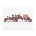 Detroit Linesky Post Card