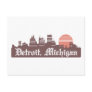 Detroit Linesky Post Card