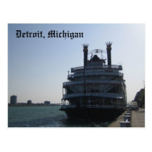 Detroit, Michigan Post Card