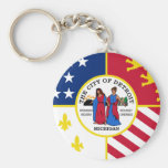 Detroit, Michigan, United States Keychain