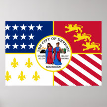 Detroit, Michigan, United States Posters