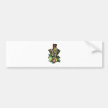 DETROIT MINI PLANET BUMPER STICKERS