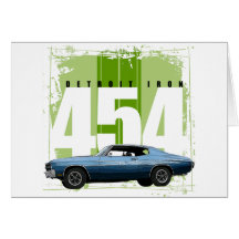 Detroit Muscle Chevelle Greeting Cards