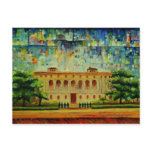 Detroit Public Library Rendition - Postcard