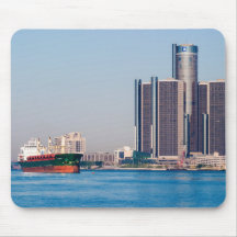 Detroit Renaissance Centre Mousepads