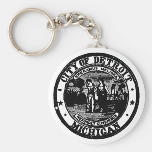 Detroit Seal Key Chain