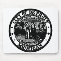 Detroit Seal Mousepads