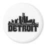 Detroit Skyline Magnet