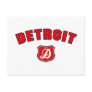 Detroit Throwback Postcard