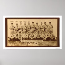 Detroit Tigers Baseball 1913 Print