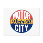 Detroit Vintage Label Post Cards