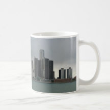 Detroit Waterfront Coffee Mug