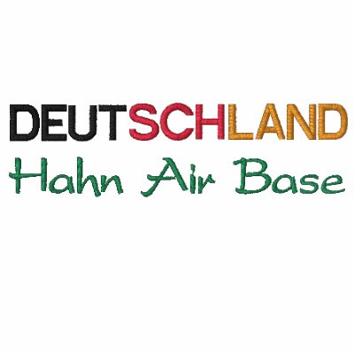 Deutchland Hahn AB Embroidered Polo by hahnhawkshop
