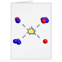 Deuterium-Tritium fusion Greeting Cards