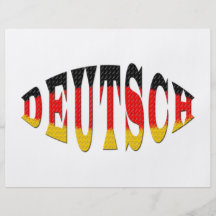 Deutsch Individuelle Flyer