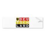 Deutschand Original designs! Bumper Stickers
