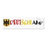 Deutschand Original designs! Bumper Sticker