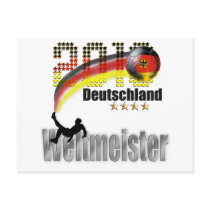 Deutschland 2010 weltmeister post cards