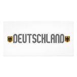 Deutschland coat of arms! photo card template