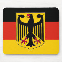 Deutschland Eagle Flag Mouse Pads