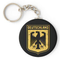 Deutschland Eagle -  German Coat of Arms Key Chain