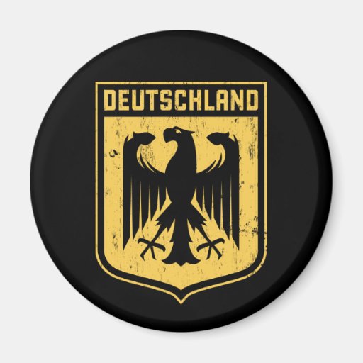 Deutschland Eagle -  German Coat of Arms Refrigerator Magnets