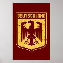 Deutschland Eagle -  German Coat of Arms Posters
