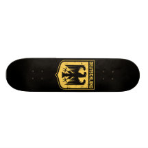 Deutschland Eagle -  German Coat of Arms Skate Boards