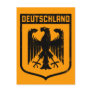 Deutschland Eagle -  Germany Coat of Arms Postcard