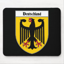 Deutschland Eagle Shield Mousepad
