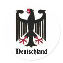Deutschland Eagle Sticker