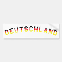 Deutschland Farben icon Bumper Sticker