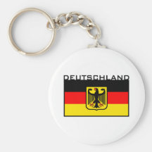 Deutschland Flag Key Chain