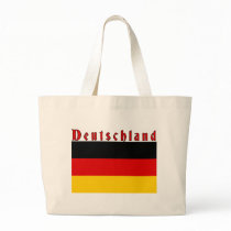Deutschland Flagge Canvas Bag