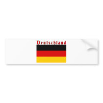 Deutschland Flagge Bumper Stickers
