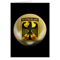 Deutschland Football Greeting Cards
